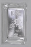 Envela Covid-19 Pandemic Design 10oz. .999 Fine Ingot / Bar.