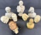 Group of 9 assorted busts and more