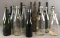 Group of 17 assorted glass bottles