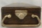 Vintage 1920s Wooden W.A.Baum Co Baumometer Case