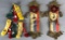 Group of 5 vintage ribbons, badges