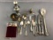 Group of Vintage/Antique Flatware - some with Sterling Silver Handles