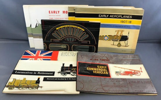 Group of Vintage Hardcover Coffee Table Books