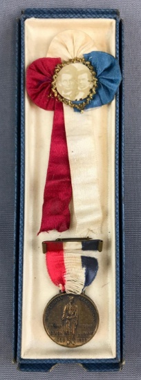 Lot of 2 : Vintage (1930) Centennial Celebration Ribbons