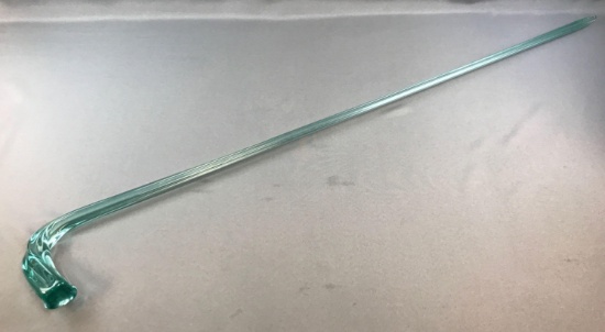 Vintage Glass Walking Cane