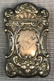Antique Sterling Silver Match Case