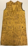 Vintage Yellow Pages Dress