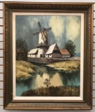 Artist Signed Framed Oil on Canvas