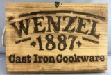 Wenzel Cast-Iron Cookware Wooden Box (box ONLY)