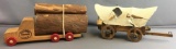 Group of 2 Wooden Toys