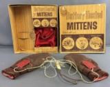 Vintage Battery Heated Mittens In Original Box