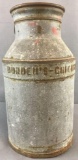 Antique Borden's Chicago Dairy Canister
