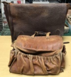 Group of 2 Vintage Leather Bags