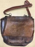 Vintage Leather US Mail bag