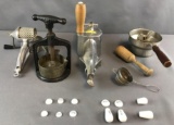 18 piece group vintage kitchen tools and more