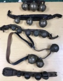 Group of 5 Sleigh Bell Straps