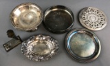 Group of Antique Silver Plate Items