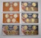 Group of (6) U.S. Presidential Proof Dollar Sets.