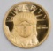 Money Metals Exchange 1/10thoz. .9999 Fine Gold Round.