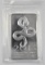 2013 Year of the Snake 10oz. .999 Fine Silver Ingot / Bar.