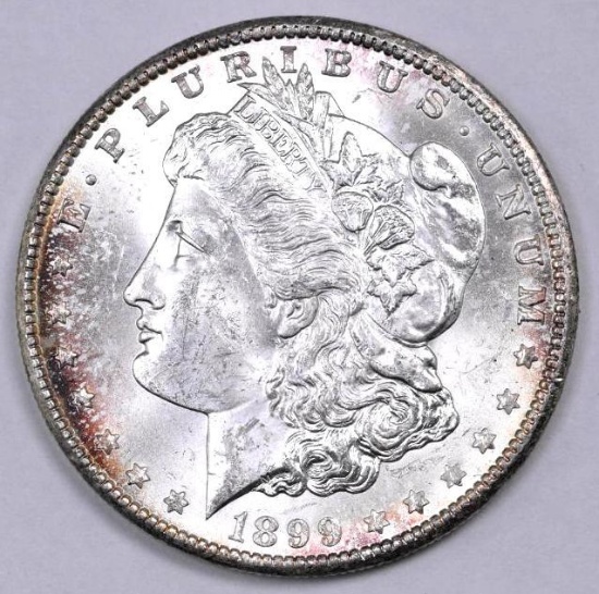 1899 O Morgan Silver Dollar.
