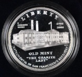 2006 S Old Mint Commemorative Silver Dollar Proof.
