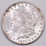 1885 O Morgan Silver Dollar.
