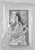 Freedom Design 10oz. .999 Fine Silver Ingot / Bar.