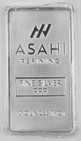 Asahi Refining 10oz. .999 Fine Silver Ingot / Bar.