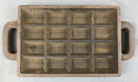 Vintage Cast Iron "Monotype" Hot Metal/Ingot Molds
