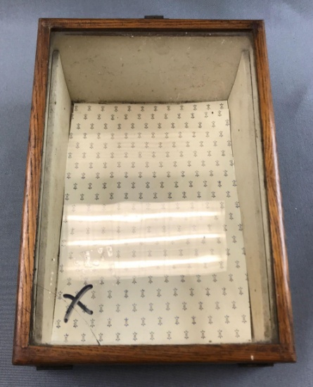 Small Antique Countertop Display Case