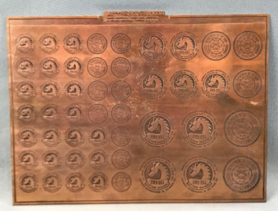Vintage "Artype" Copper Plate