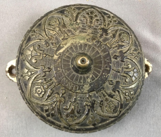 Antique (1874) "Connell's" Rotary Doorbell