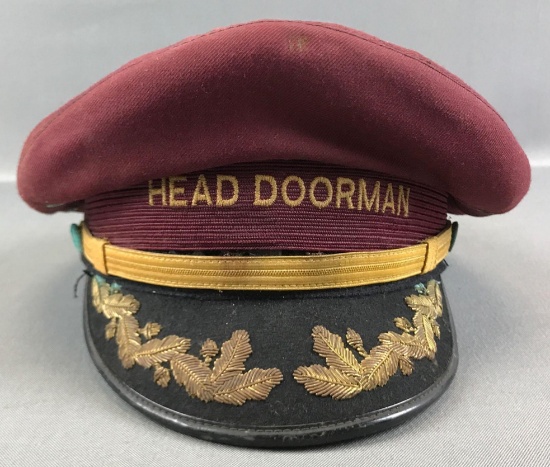 Vintage "Head Doorman" Hat