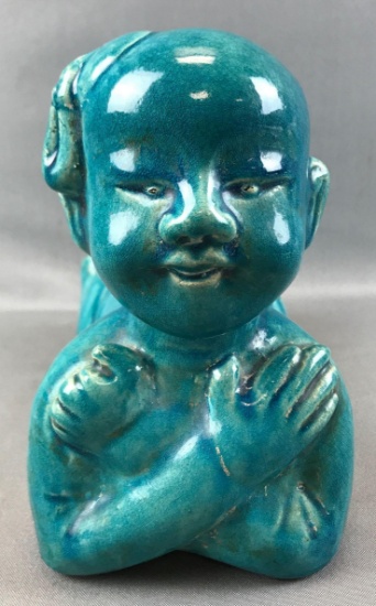 Vintage "Reclining" Hindu Figurine