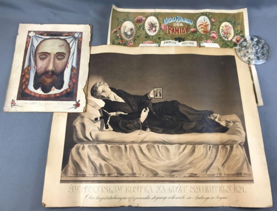 Group of 3 : Vintage Posters/Prints