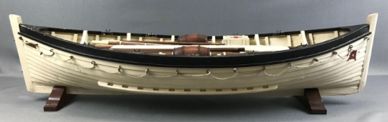 Vintage "Liverpool" Replica Model Wooden Boat
