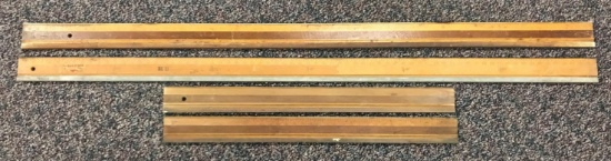 Group of Vintage Measuring Sticks