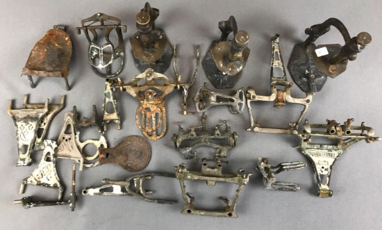 Group of Vintage and Antique Dental Tool Parts
