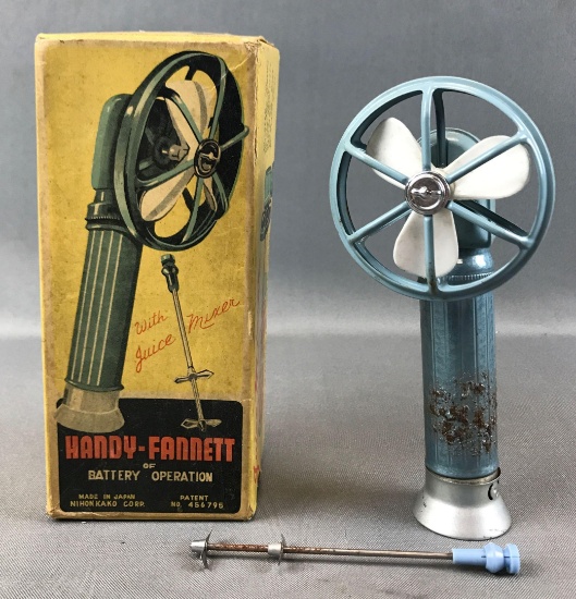Vintage Battery Operated "Handy-Fannet" w/ Original Box