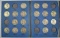Group of (23) Walking Liberty Silver Half Dollars in Whitman Folder 1937-1947.