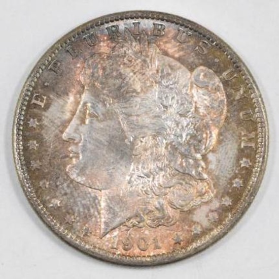 1901 O Morgan Silver Dollar.