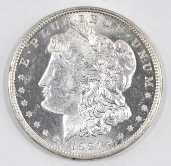 1921 P Morgan Silver Dollar.