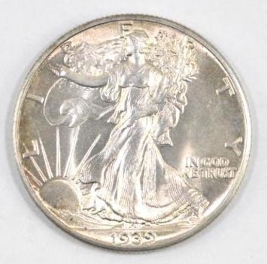 1939 P Walking Liberty Silver Half Dollar.