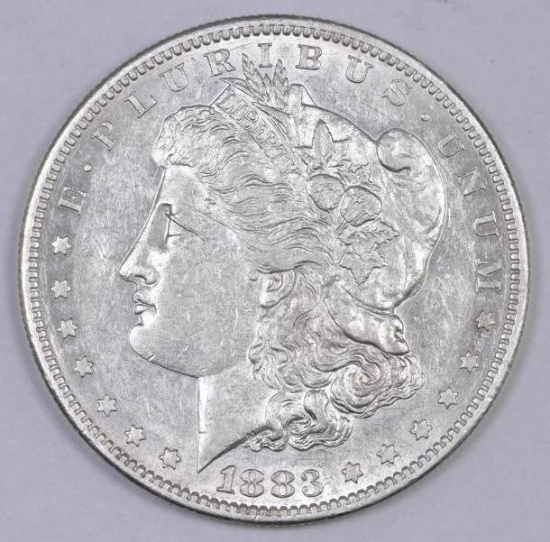 1883 S Morgan Silver Dollar.