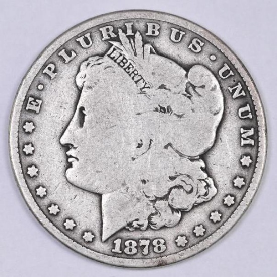 1878 CC Morgan Silver Dollar.