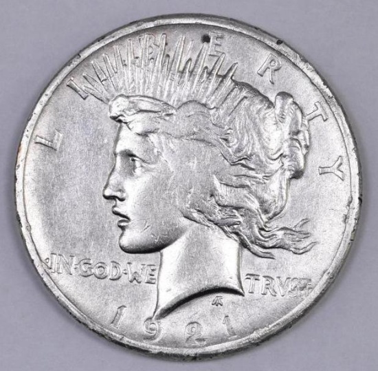 1921 P Peace Silver Dollar.