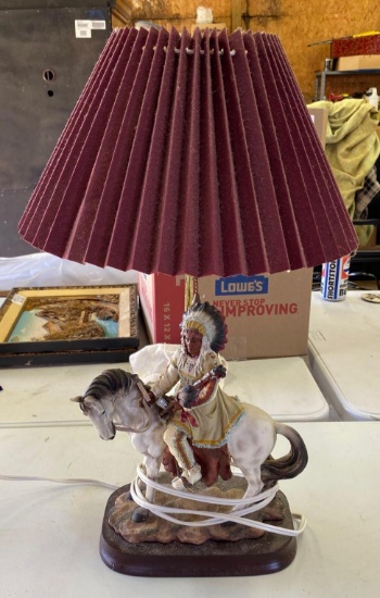Native American lamp