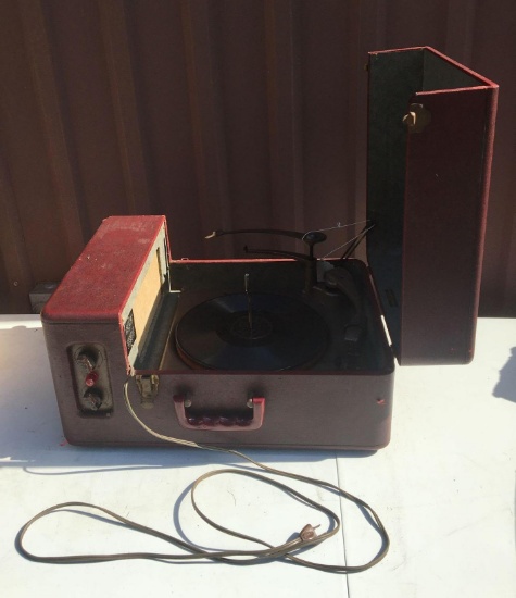 Antique Webster-Chicago Record Player