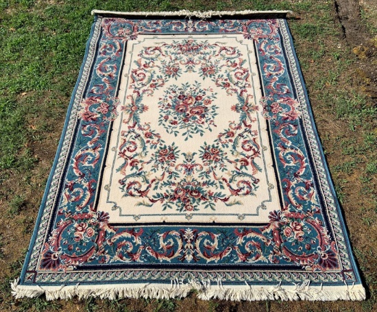 Ornate area rug